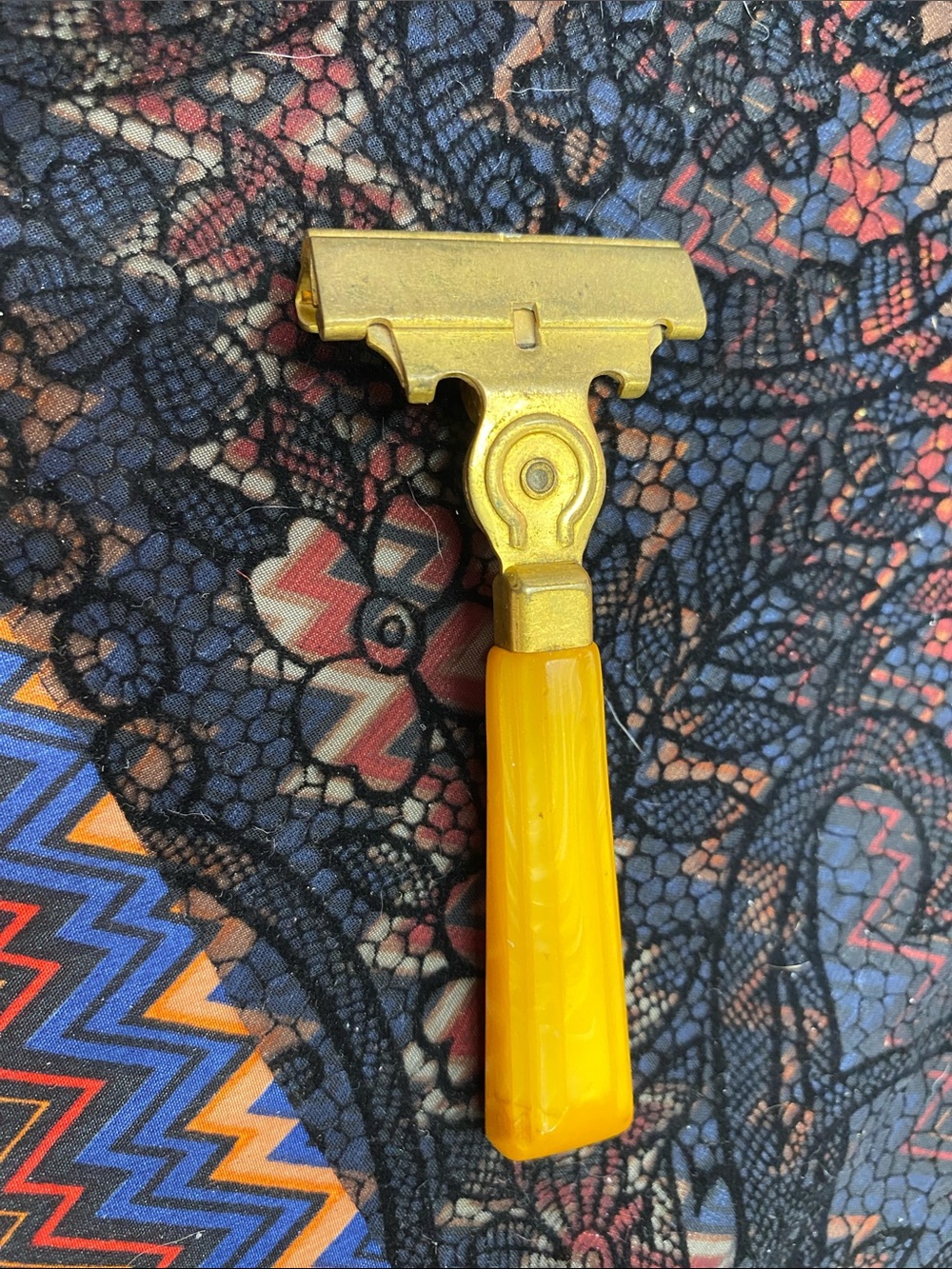 Vintage 1933-1950 Eversharp Schick Injector Razor Bakelite Handle~Art Deco Style